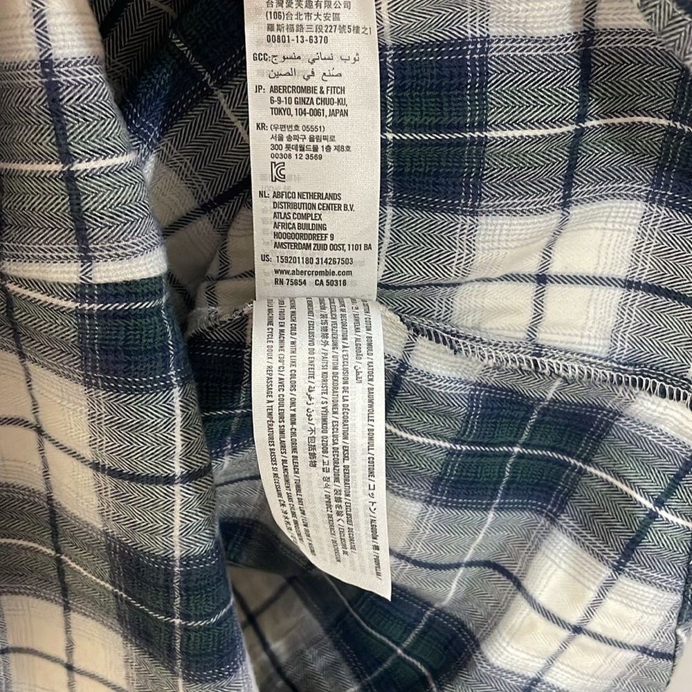 Abercrombie & Fitch checkered tunic - Picture 6 of 6